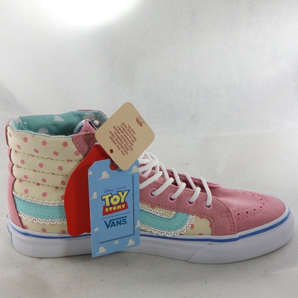 VANS Sk8 Hi Top Slim Bo Peep Sneakers - Picture 1 of 9